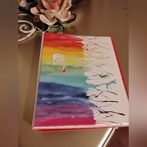FreeWP Avery Rainbow Splash Art Binder